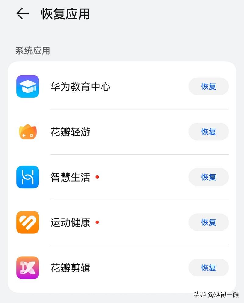 手机卸载的软件怎么找回（华为手机应用管理技巧）