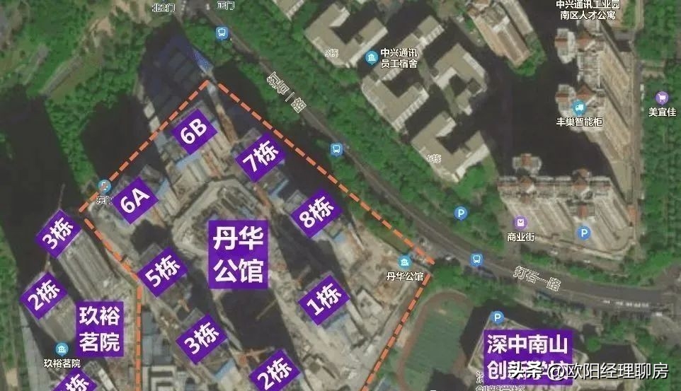 深圳市南山区新楼盘细节(深圳桑泰丹华公馆详解楼盘)