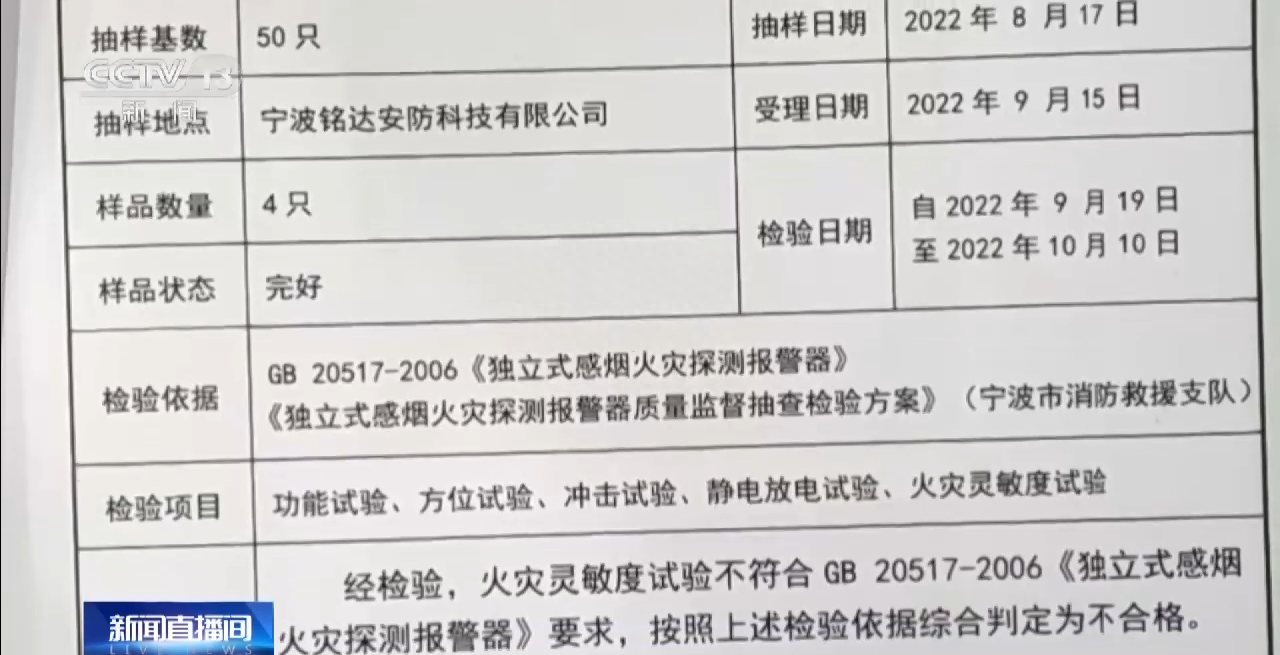 国家消防装备质量检测中心（消防产品检测机构的区别）