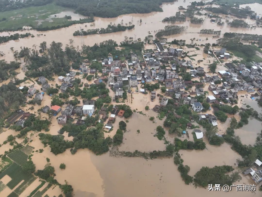 广西大暴雨最新消息（广西多地暴雨致内涝）