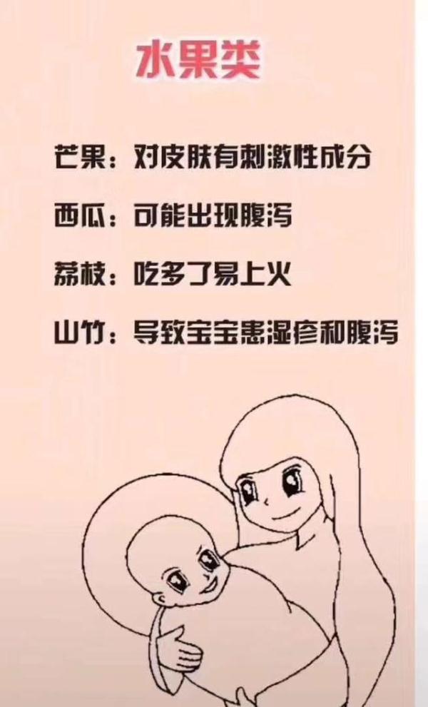 哺乳期可以吃荔枝吗（哺乳期的妈妈一定不能吃的几种食物）